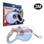 EURODOG OTO TASMA MAVİ GRİ 3M