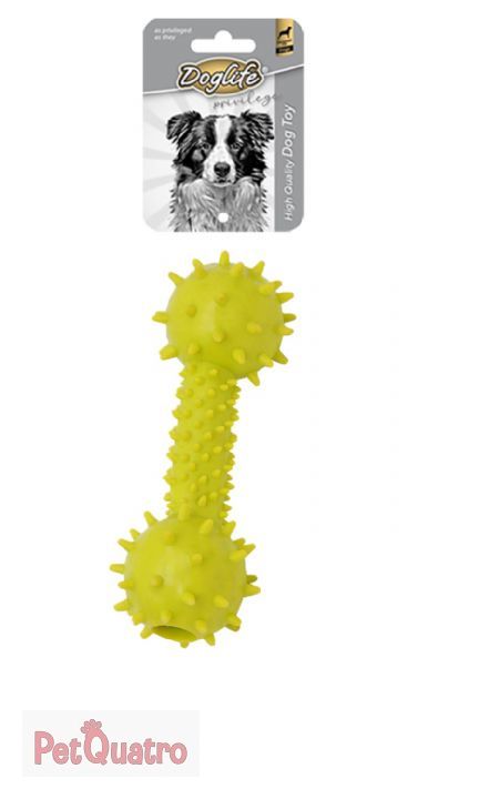 KAUÇUK DUMBELL ZİLLİ OYUNCAK