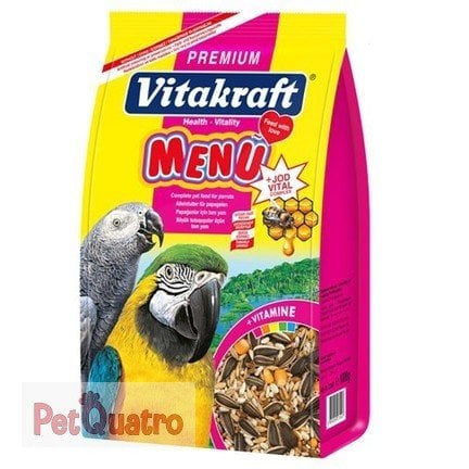 VİTAKRAFT MENÜ PAPAĞAN YEMİ 1000 GR