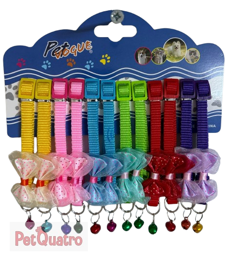 PAPYONLU KEDİ BOYUN TASMA 12'Lİ