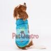 BLUE STYLE HOODED T-SHİRT