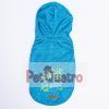 BLUE STYLE HOODED T-SHİRT