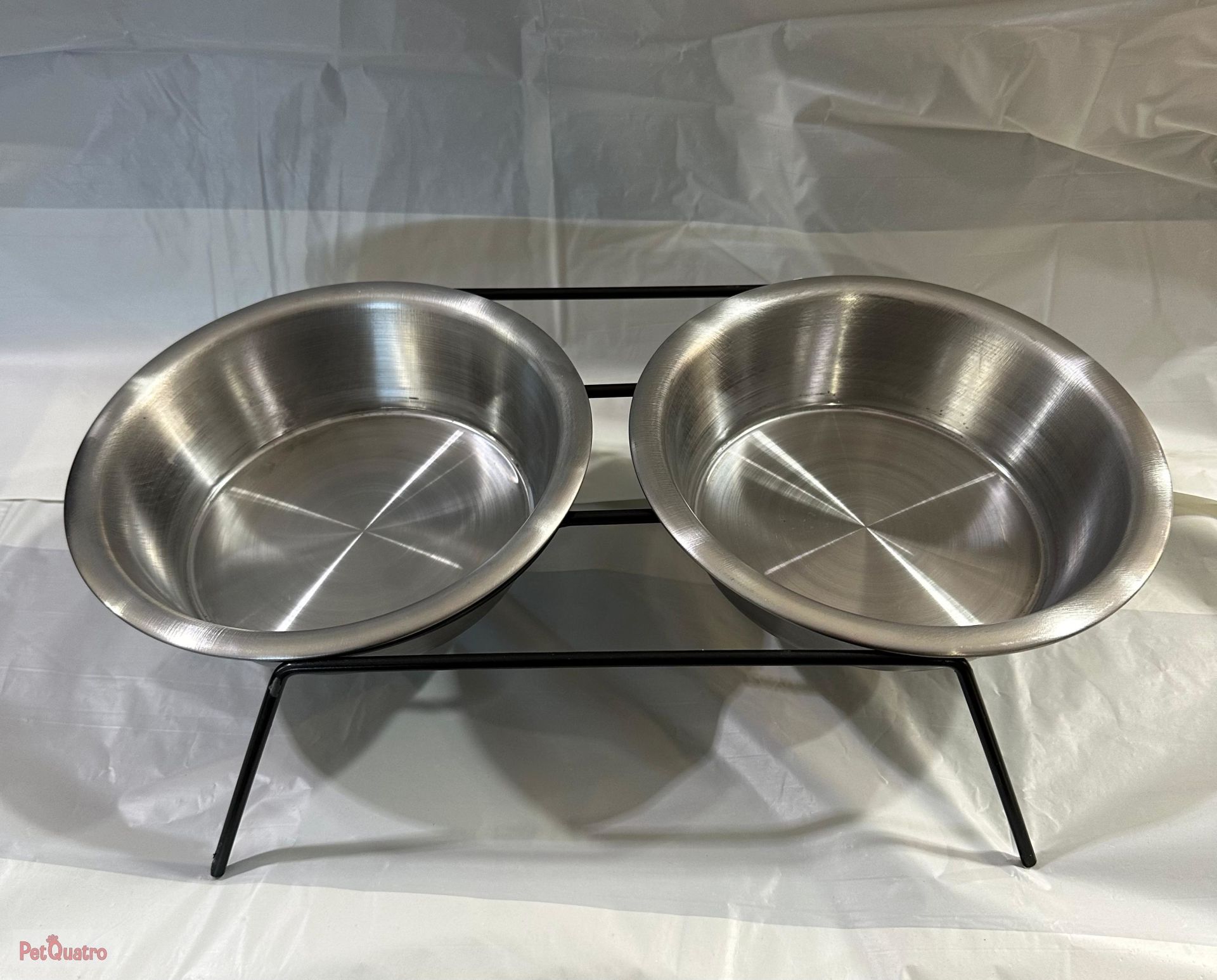 PYZ İKİLİ ÇELİK MAMA KABI (M) 18 CM