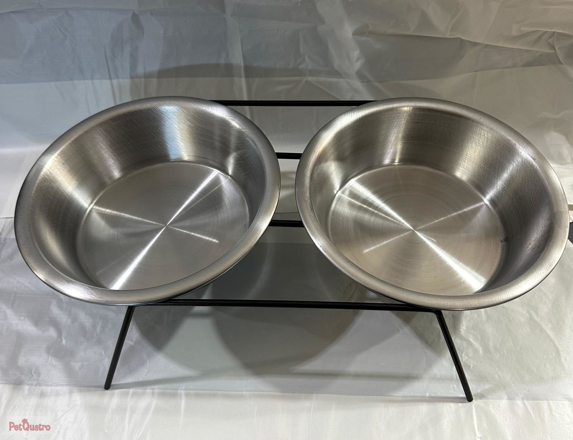 PYZ İKİLİ ÇELİK MAMA KABI (L) 20 CM