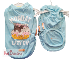 ICE BLUE LAZY TSHİRT