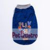 DARK BLUE SPORTY T-SHİRT