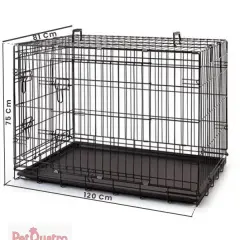 KÖPEK KAFESİ 122*76*80h