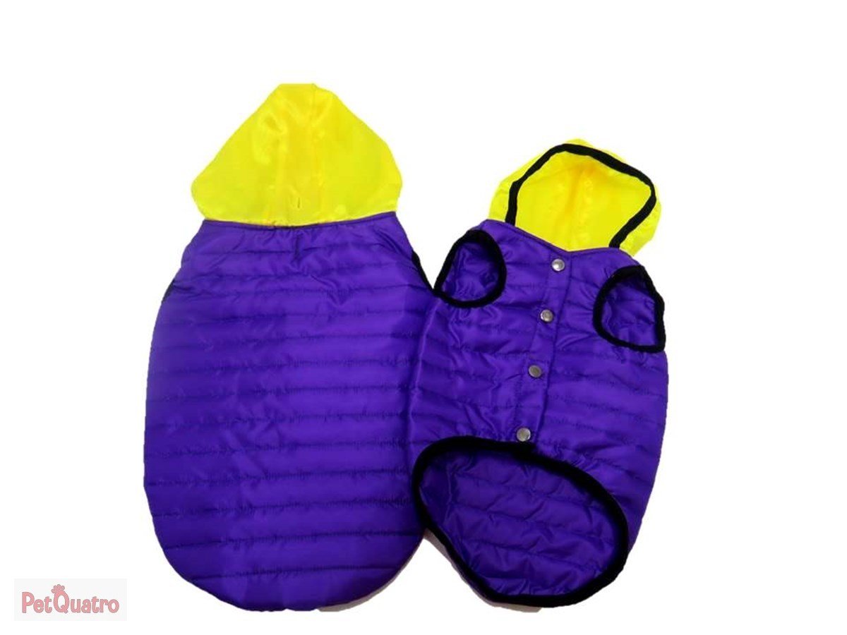 KAPUŞONLU KAPİTONE MONT 5' Lİ MOR