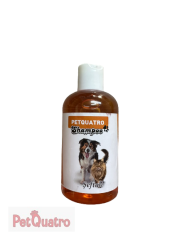 PETQUATRO ŞEFTALİ AROMALI KEDİ KÖPEK ŞAMPUAN 250ML