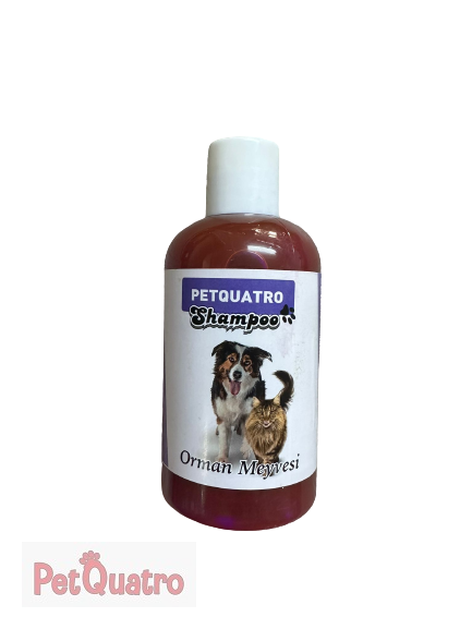 PETQUATRO ORMAN MEYVELİ KEDİ KÖPEK ŞAMPUAN 250ML