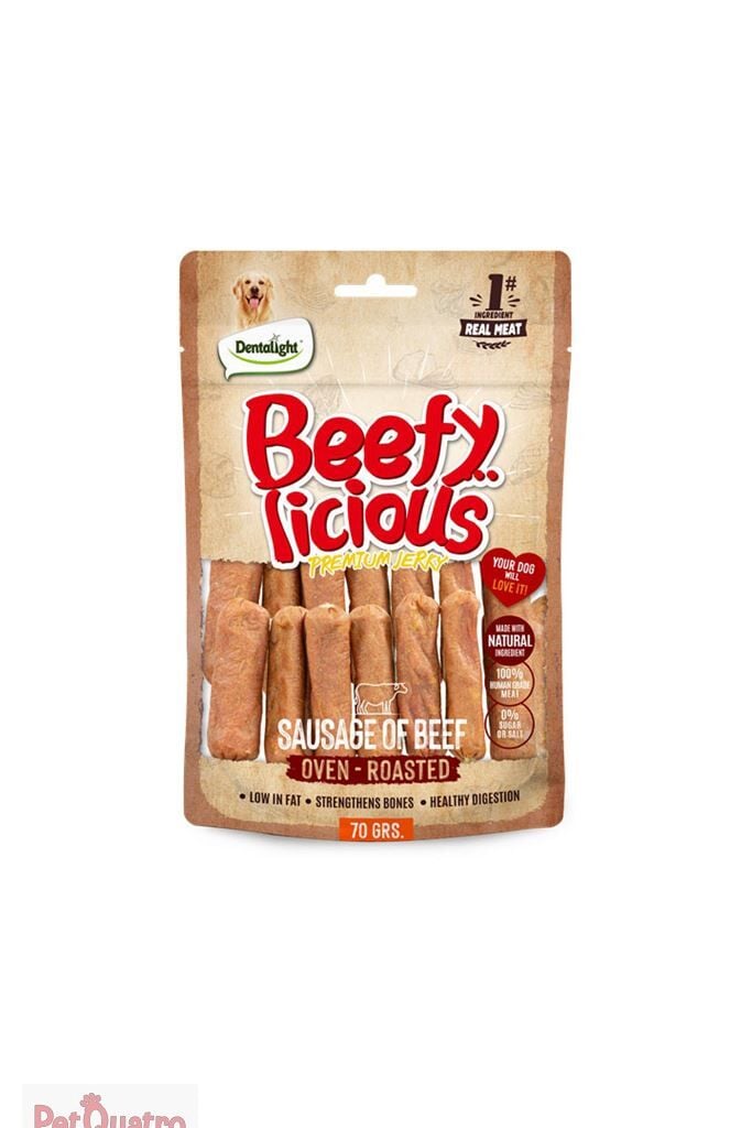 DENTALİGHT SAUSAGE OF BEEF 70 GR