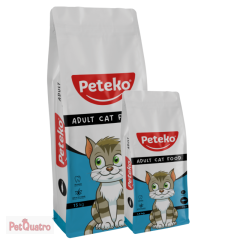 PETEKO YETİŞKİN KEDİ MAMASI BALIKLI 15 KG