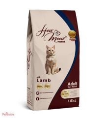 HOW MEOW YETİŞKİN KEDİ MAMASI KUZULU 15 KG