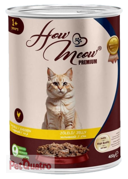 HOWMEOW YETİŞKİN KEDİ KONSERVE TAVUKLU 400GR