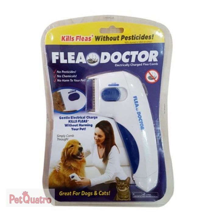 FLEA DOCTOR PİLLİ KEDİ ve KÖPEKLER İÇİN  PİRE TARA