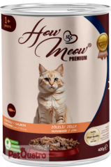 HOWMEOW YETİŞKİN KEDİ KONSERVE SOMONLU 400GR