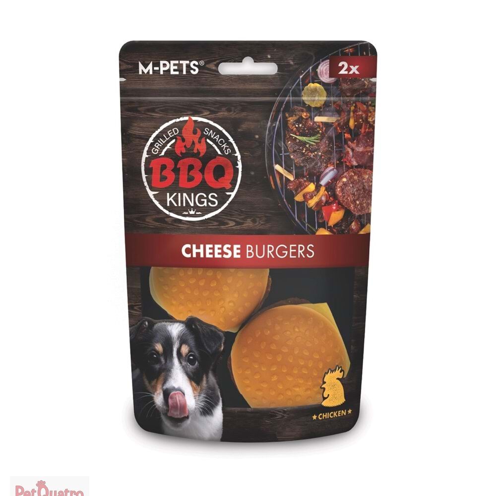 M-PETS BBQ KINGS CHEESE BURGERS CHICKEN ÖDÜL 130GR