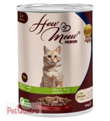 HOWMEOW YETİŞKİN KEDİ KONSERVE KUZULU 400 GR