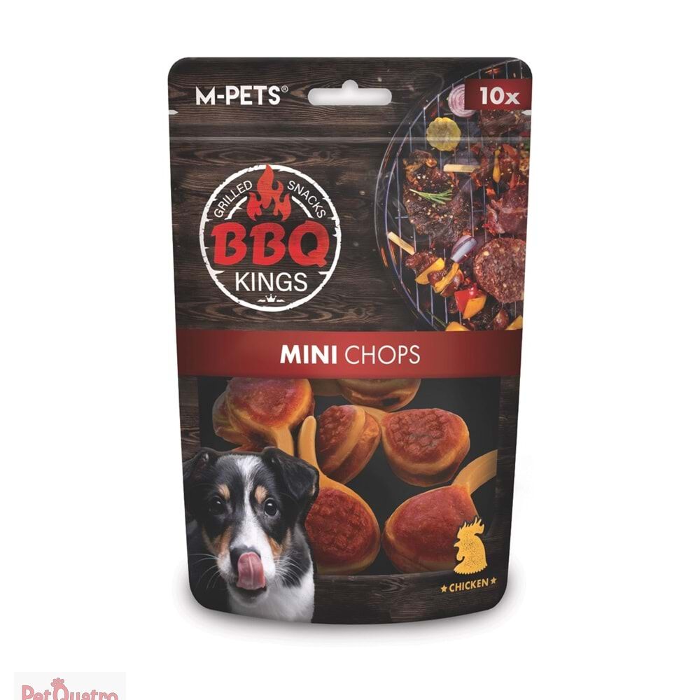 M-PETS BBQ KINGS MINI CHOPS CHICKEN ÖDÜL 135GR