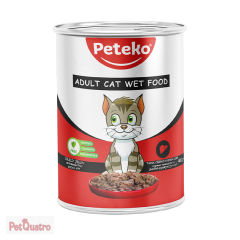 PETEKO YETİŞKİN KEDİ KONSERVE CİĞERLİ 400 GR