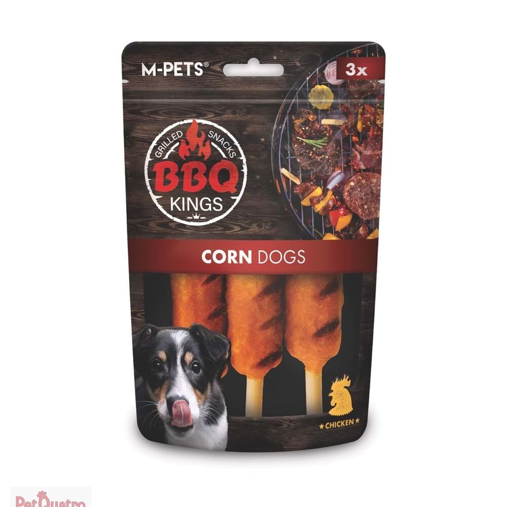 M-PETS BBQ KINGS CORN DOGS CHICKEN ÖDÜL 90GR