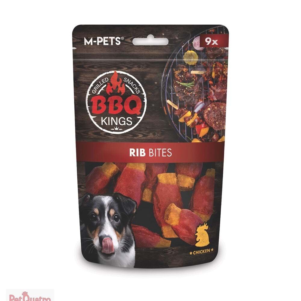 M-PETS BBQ KINGS RIB BITES CHICKEN ÖDÜL 115GR