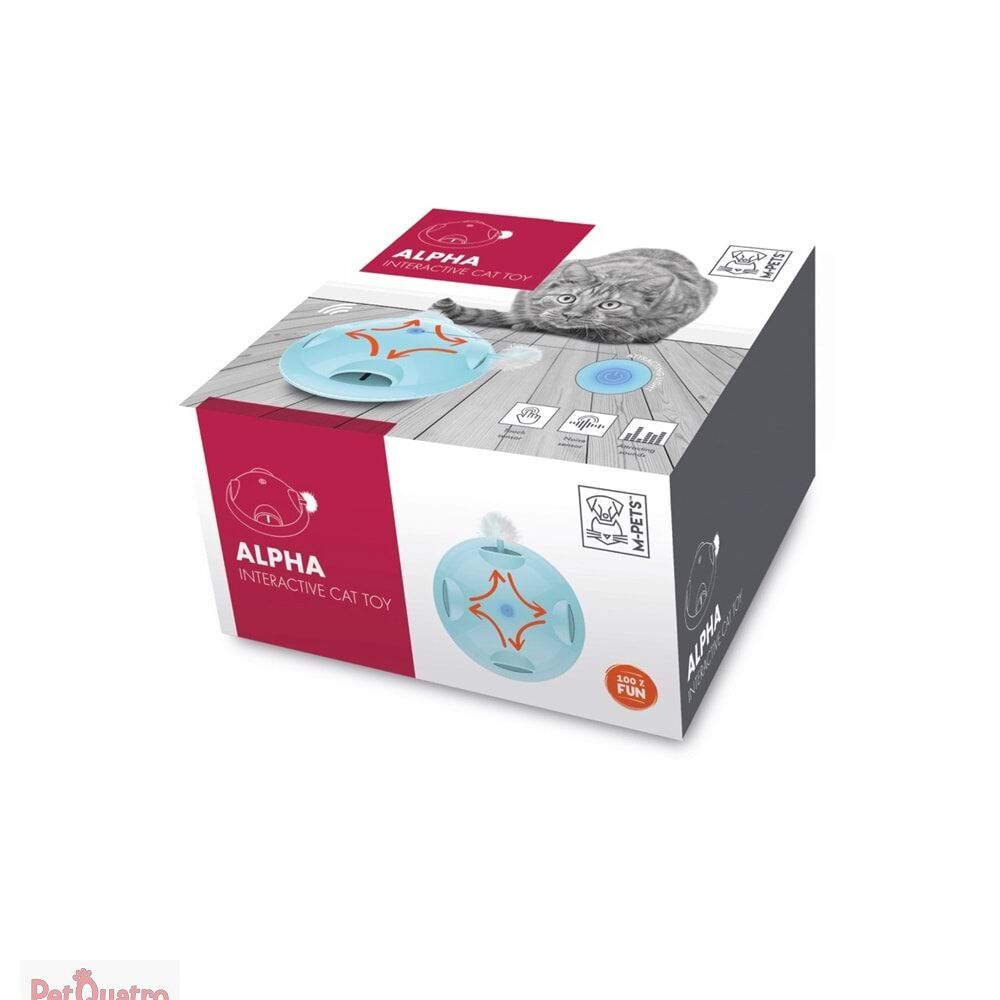 M-PETS ALPHA İNTERAKTİF KEDİ OYUNCAĞI BLUE