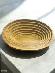 OVAL AHŞAP YATAK