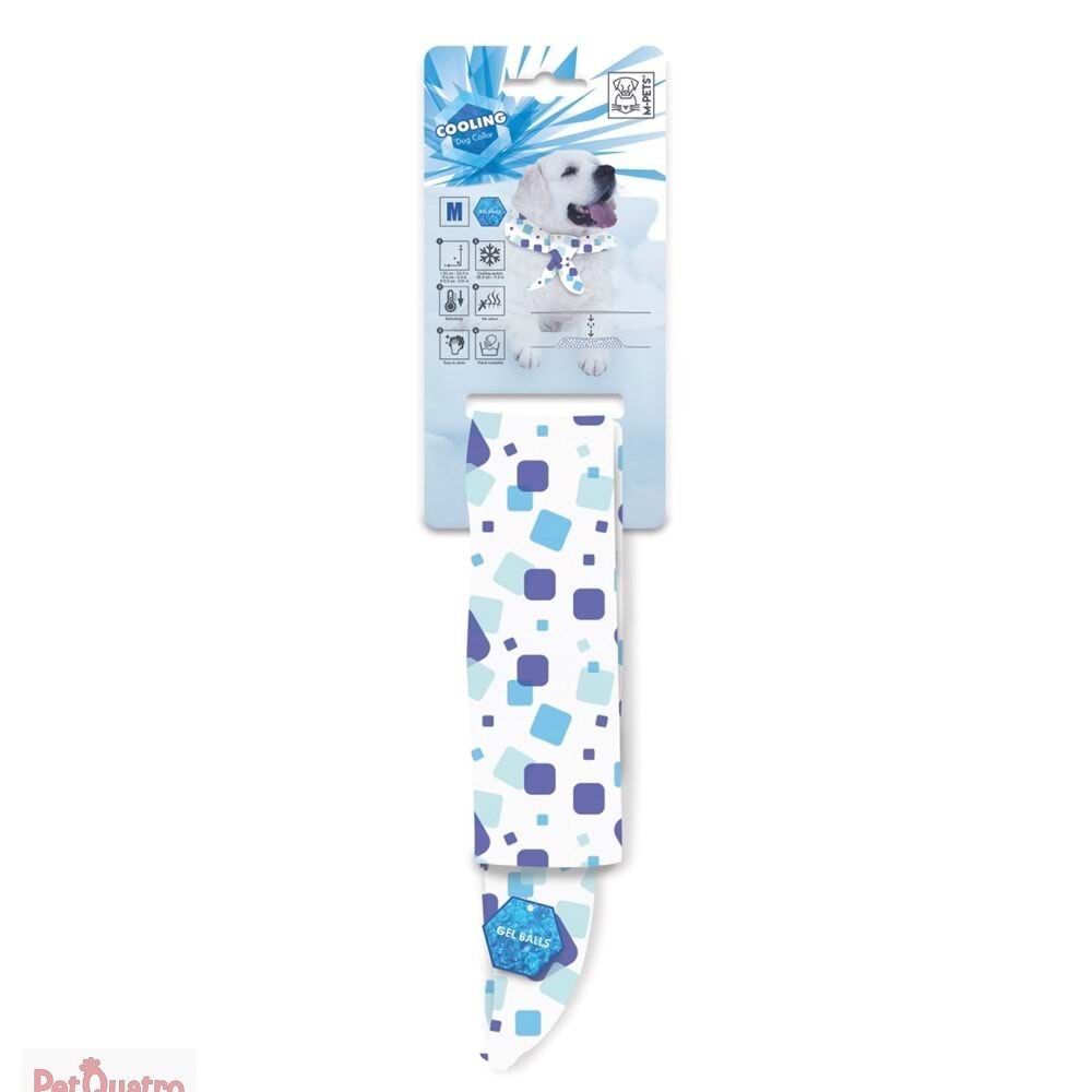 M-PETS COOLİNG SERİNLETİCİ KÖPEK YAKALIĞI (L) WHİT