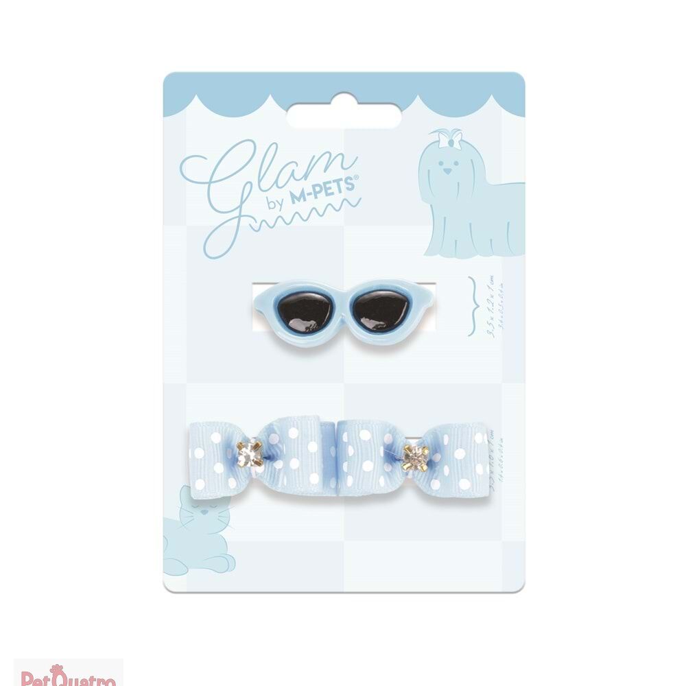 M-PETS GLAM KÖPEKLER İÇİN AKSESUAR TOKA BLUE