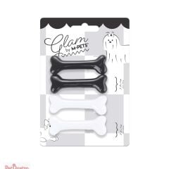 M-PETS GLAM KÖPEKLER İÇİN AKSESUAR TOKA BLACK/WHİT