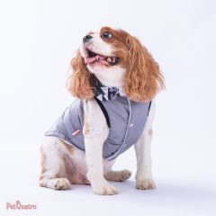 GREY DİAMETRO PUFF VEST