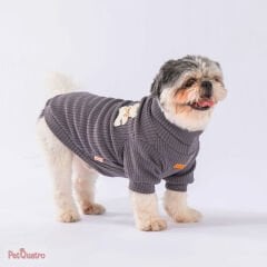 ANTHRACİTE TURTLENECK SWEAT