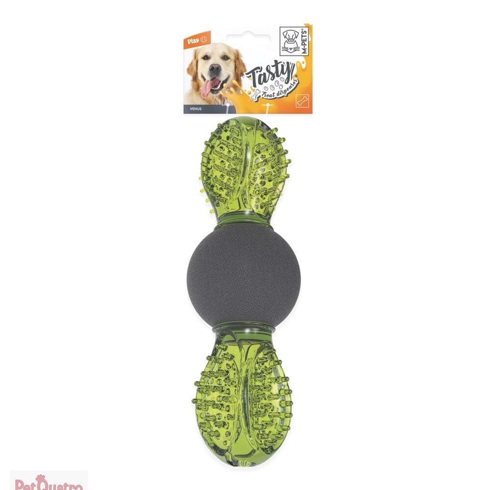 M-PETS URANUS ÖDÜL HAZNELİ KAUÇUK OYUNCAK GREEN