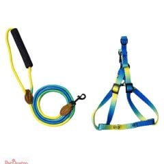 ALLY PAWS HARNESS & LEASH ROPE (XS) 6MMX120CM