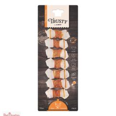 M-PETS TRUSTY EXTRA CHICKEN DÜĞÜMLÜ KEMİK 7Lİ 105G