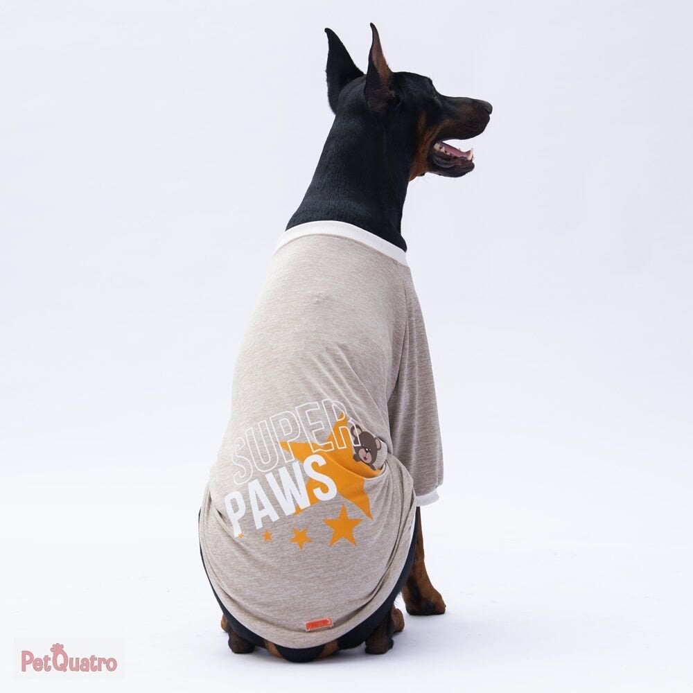 Beige Super Paws Big Sweat