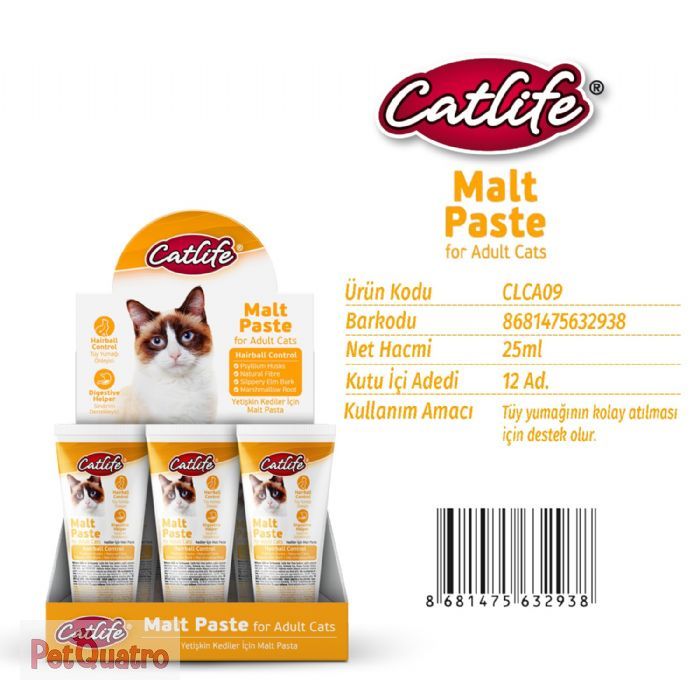 CLCA09-CATLİFE MALT PASTE 25ML