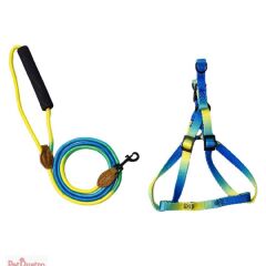 ALLY PAWS HARNESS & LEASH ROPE (L) 12MMX120CM