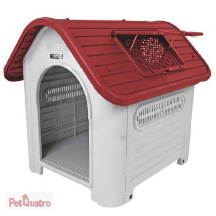 RAVELLO 75 PLASTİK KÖPEK KULÜBESİ KAPILI 75*60*66