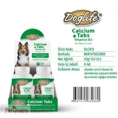 DOGLİFE CALCİUM TABS 42TABS