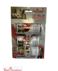 PETQUATRO RULO 10 cm 60 yaprak İKİ YEDEKLİ