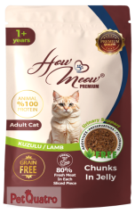 HOWMEOW YETİŞKİN KEDİ POUCH KUZULU 85GR