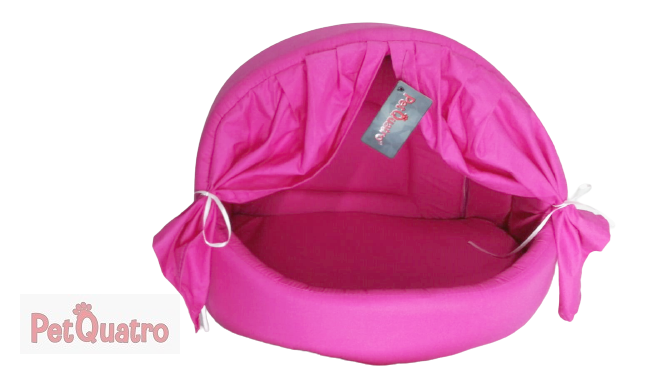 PERDELİ KUMAŞ YUVA  PEMBE
