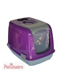 PETQUATRO KAPALI KEDİ TUVALETİ