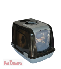 PETQUATRO KAPALI KEDİ TUVALETİ