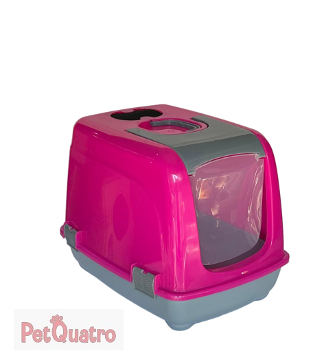 PETQUATRO KAPALI KEDİ TUVALETİ