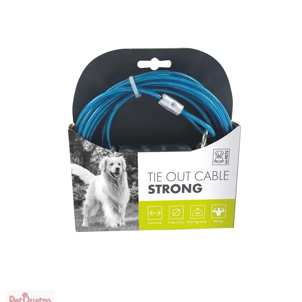 M-PETS STRONG BAHÇE BAĞLAMA HALATI 6MT/BLUE