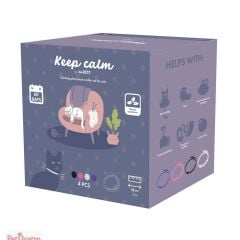 M-PETS KEEP CALM CALMİNG SAKİNLEŞTİCİ KEDİ TASMASI