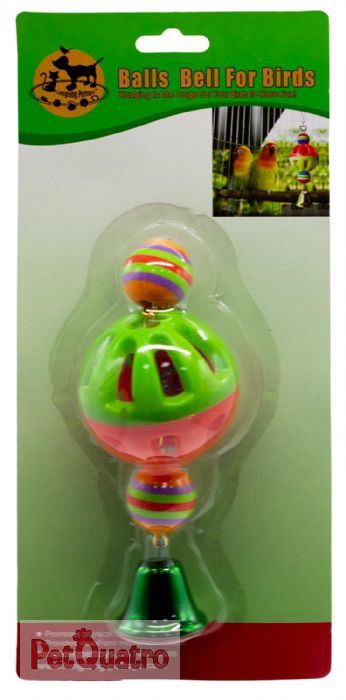 KUŞLAR İÇİN YUVARLAK TOP ZİLLİ